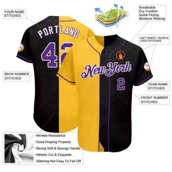 Custom Lightweight Two-Tone Baseball Jersey Breathable New Sports Wear Custom Sublimation Uniforms Custom Lightweight Two-Tone Baseball Jersey Breathable New Sports Wear Custom Sublimation Uniforms