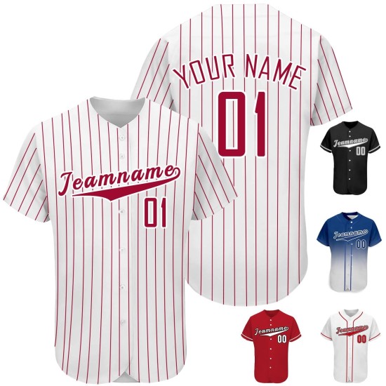 OEM & ODM Custom Sublimation Baseball Jersey Unisex V-Neck Uniform with Plus Size & Breathable Fashion Plain Color for Adults OEM & ODM Custom Sublimation Baseball Jersey Unisex V-Neck Uniform with Plus Size & Breathable Fashion Plain Color for Adults