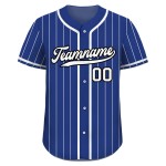 High Quality Sublimated Pinstripe Baseball Jersey Custom Logo Baseball Uniform Breathable Baseball Shirt High Quality Sublimated Pinstripe Baseball Jersey Custom Logo Baseball Uniform Breathable Baseball Shirt