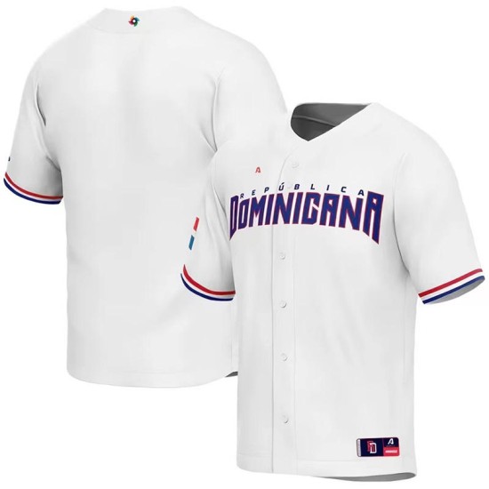 2023 WBC Baseball Shirts High Quality Francisco Lindor Puerto Rico National Baseball World Classic Jersey