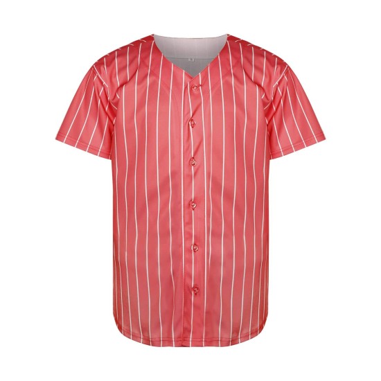 Custom Breathable Baseball Jersey Personalized Team Sport Uniforms for Men & Women Plus Size Sportswear