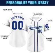 Custom Logo High Quality Breathable Anti-Bacterial Quick Dry Baseball Jerseys Sublimation Personalized Stitched Name Polyester