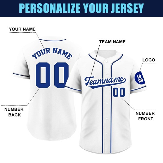 Custom Logo High Quality Breathable Anti-Bacterial Quick Dry Baseball Jerseys Sublimation Personalized Stitched Name Polyester