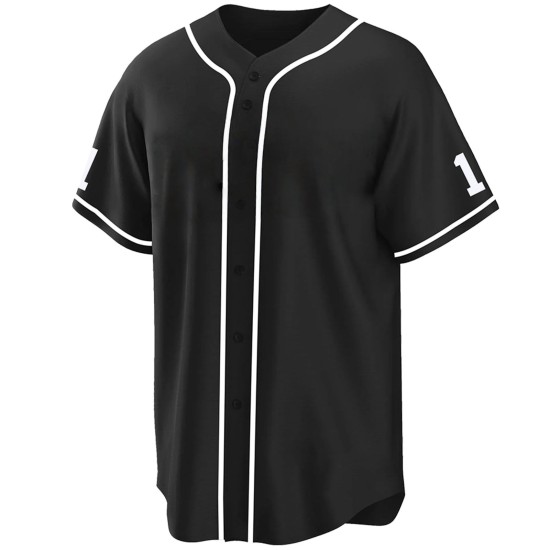Factory Supply Wholesale Classic Unisex Baseball Jerseys Button Polyester Breathable V Neck Shirts Uniform Plus Size Factory Supply Wholesale Classic Unisex Baseball Jerseys Button Polyester Breathable V Neck Shirts Uniform Plus Size