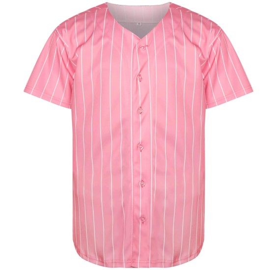 Latest Design 100% Polyester Baseball Uniform Fashionable Breathable Sublimated Jersey Plus Size Sportswear