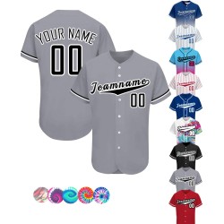 New Style Customize V Neck Breathable Plus Size Baseball Jerseys Wholesale Comfortable 100% Polyester Shirts Uniform