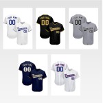 Custom Full Button Embroidery Baseball Jersey Shirts Custom Short Sleeve Mens Baseball Uniform