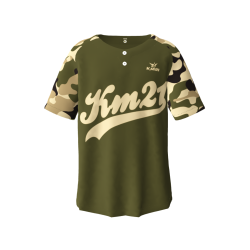 Custom Logo Plus Size Breathable Quick Dry Anti-Bacterial Sublimated Short Sleeve Baseball Jerseys for Men Wholesale
