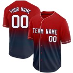Youth Adult Kids Button-Down Breathable Baseball & Softball Jersey Custom Team Sportswear Sublimation Printing Cheap Soft Fabric