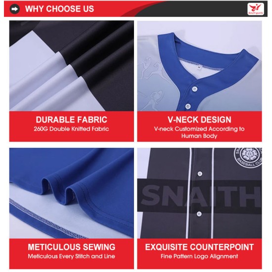 OEM ODM Enterprise Customization Breathable Baseball Shirts Heat-Transfer Baseball Jerseys Plus Size Wholesale Baseball Uniform OEM ODM Enterprise Customization Breathable Baseball Shirts Heat-Transfer Baseball Jerseys Plus Size Wholesale Baseball Uniform