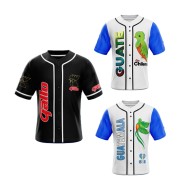 Custom Printed Baseball Softball Sportswear USA Mexico Guatemala Puerto Rico El Salvador Nicaragua Flag Soccer T-Shirts Jerseys