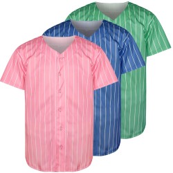 Latest Design 100% Polyester Baseball Uniform Fashionable Breathable Sublimated Jersey Plus Size Sportswear