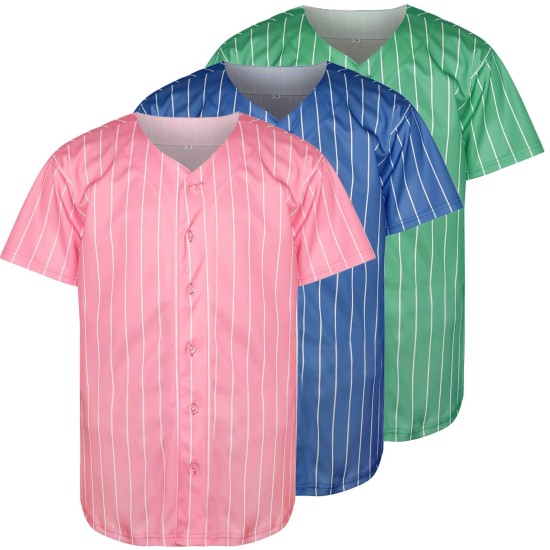 Latest Design 100% Polyester Baseball Uniform Fashionable Breathable Sublimated Jersey Plus Size Sportswear