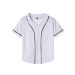 Unisex Kids Baseball & Softball Sportswear South Korea Custom Embroidered Cotton Jersey Dress Sublimation Printed