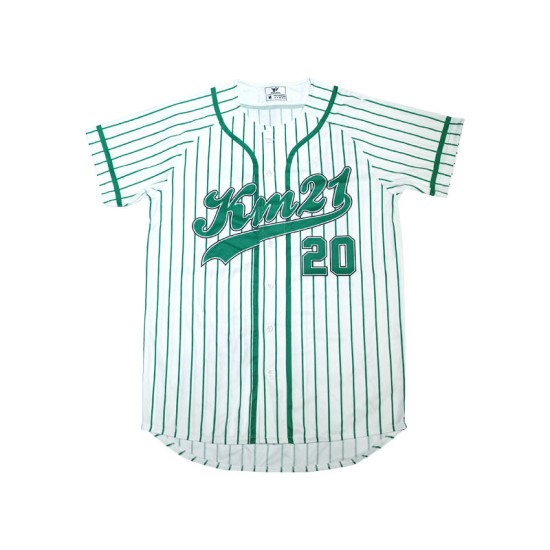 Custom Full Button Embroidery Baseball Jersey Shirts Custom Short Sleeve Mens Baseball Uniform