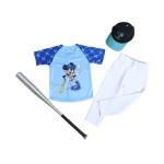 Custom Logo Sublimated Button Down Baseball Jersey Breathable Children's Baseball Uniform-Set of Shirt & Pants Custom Logo Sublimated Button Down Baseball Jersey Breathable Children's Baseball Uniform-Set of Shirt & Pants