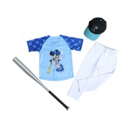 Custom Logo Sublimated Button Down Baseball Jersey Breathable Children's Baseball Uniform-Set of Shirt & Pants