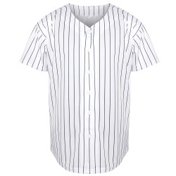High Quality Breathable Baseball Jersey Custom Logo Sportswear OEM & ODM Team Sports Uniform Plus Size Option