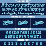 Custom Logo Sublimation Baseball Softball Jerseys Breathable Anti-Bacterial Quick Dry Full Button Gradient Color Polyester