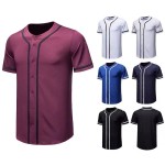 Customizable Breathable Baseball Jersey Custom Illenium Jersey Blanks in Red and Black Plus Size Options Available Customizable Breathable Baseball Jersey Custom Illenium Jersey Blanks in Red and Black Plus Size Options Available