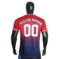 Custom LOGO OEM ODM Quality Baseball Jersey Comfortable Breathable Blank Uniform Sublimation Plus Size Shirt