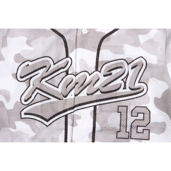 Custom Breathable Comfortable Mesh Camouflage Baseball Jerseys Sportswear Plus Size Uniform Custom Breathable Comfortable Mesh Camouflage Baseball Jerseys Sportswear Plus Size Uniform